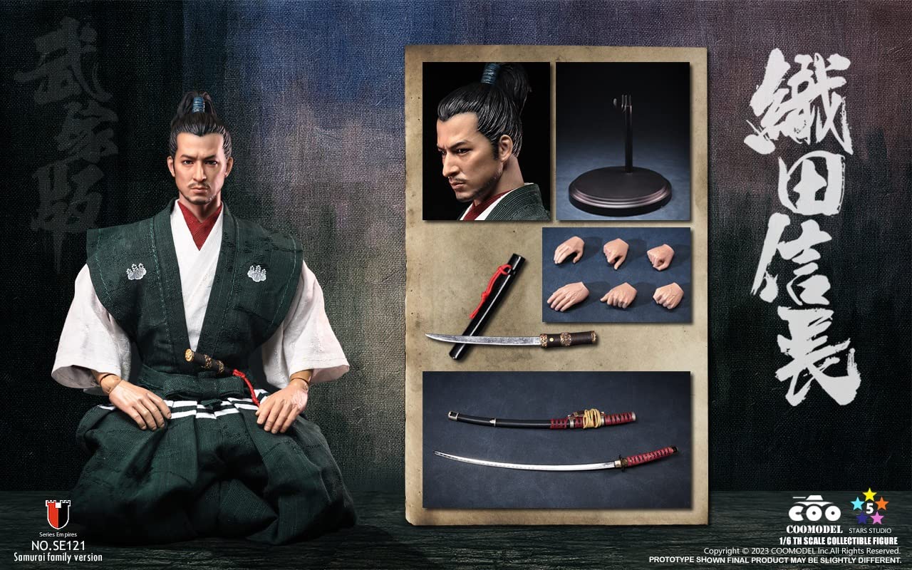 Amazon | [Tbmodel] COOMODEL 1/6 フィギュア 織田信長 ODA NOBUNAGA